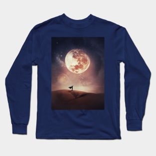 moon hero Long Sleeve T-Shirt